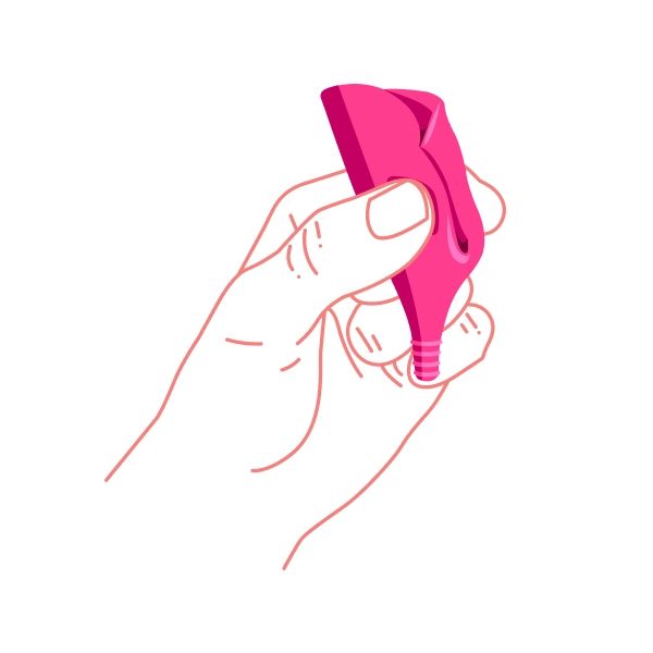 Lily Cup fold