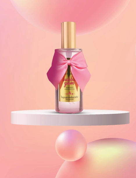 Bubblegum Warming Massage Oil