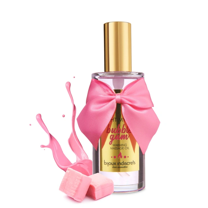 Bubblegum Warming Massage Oil