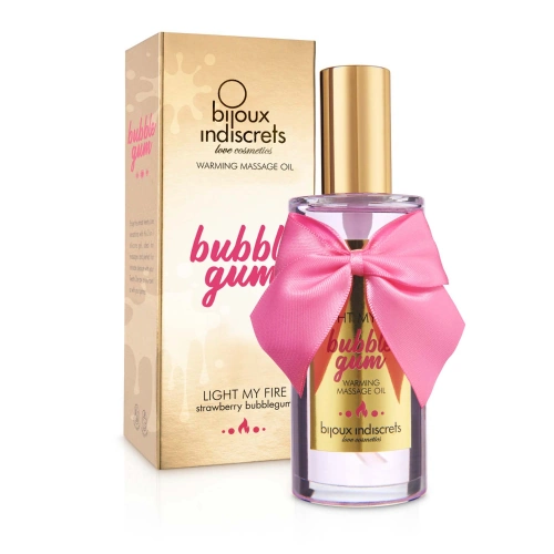 Bubblegum Warming Massage Oil