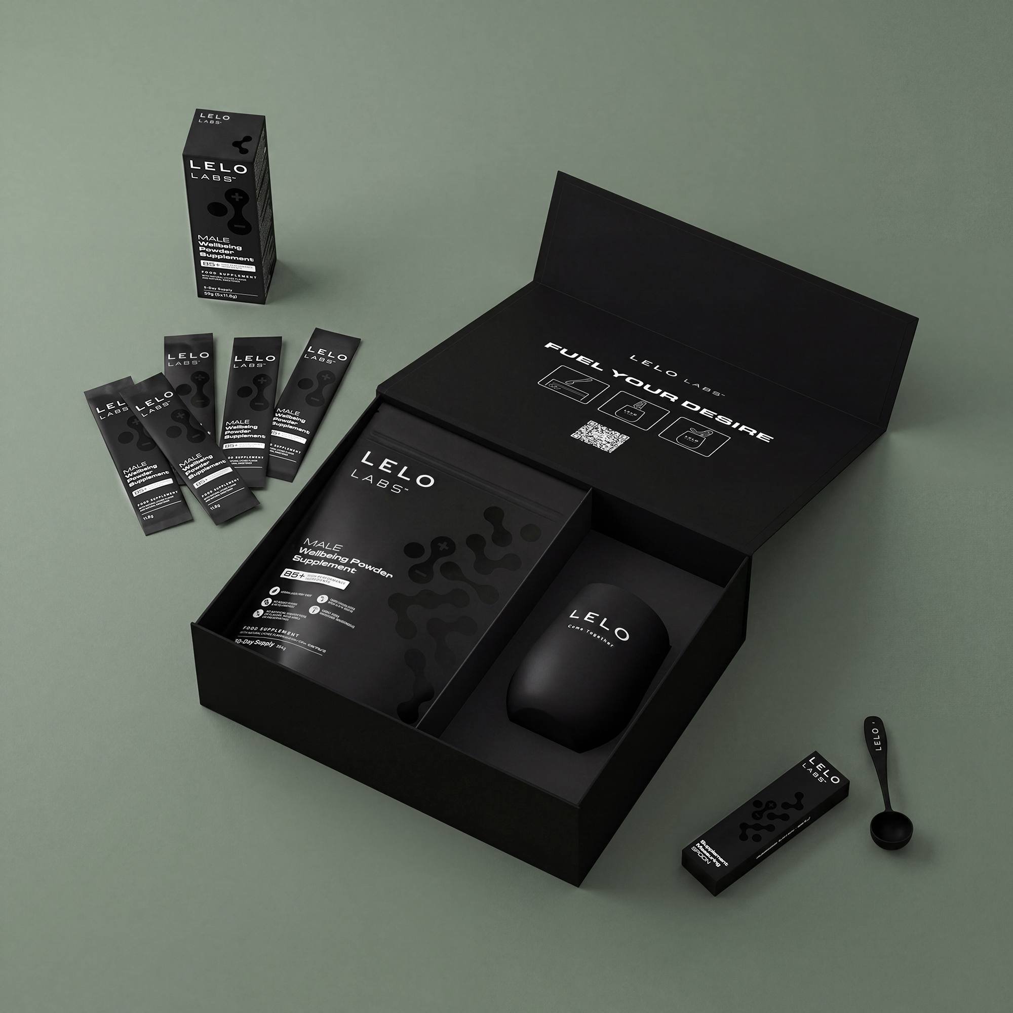 LELO LABS™ Men’s wellbeing powder supplement
